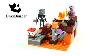 LEGO Minecraft Бой в Подземелье (21139) - відео 1