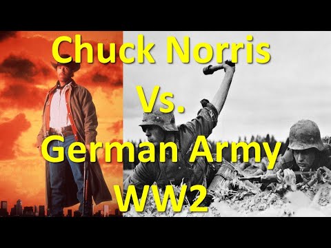 ChuckNorris vs. 10000 german soldiers ww2