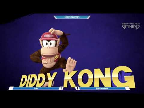 TCU 2016 - Gains (Luigi) vs EGE Chrim Foish (Diddy) - SSB4 LQF