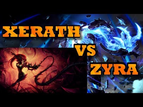 XERATH VS ZYRA (OFA)GAMEPLAY / edit