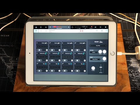 SKAKA By Klevgränd - AUv3 Shaken Percussion Sequencer - iPad Live Demo