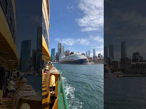 Thumbnail for The Disney Wonder cruise ship has arrived in Sydney for her final summer season in Australia.