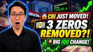 🚨 URGENT! CBI Drops 3 Zeros | Iraqi Dinar Exchange Rate Big Update Today! 💥