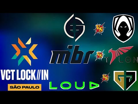 VCT Lock//in Day THREE Watch Party. EG vs TH / MIBR vs TE / GG vs LOUD