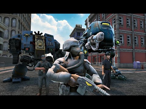 5,000,000 KHORNE & NURGLE ARE ATTACK THE CITY - WARHAMMER 40K - Ultimate Epic Battle Simulator 2