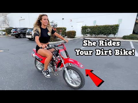 She Rides Your Dirt Bike! - Buttery Vlogs Ep188