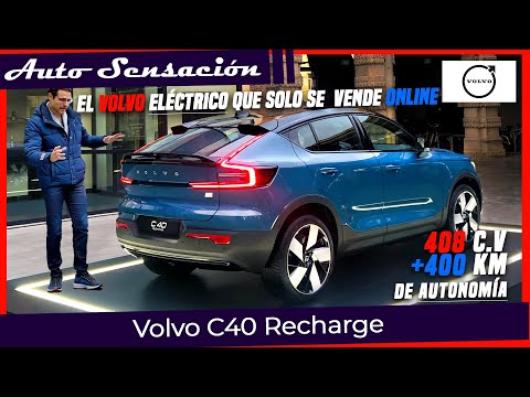 Prueba Volvo c40 recharge 2022 .  El  SUV coupe electrico  de Volvo que solo se vende on-line.