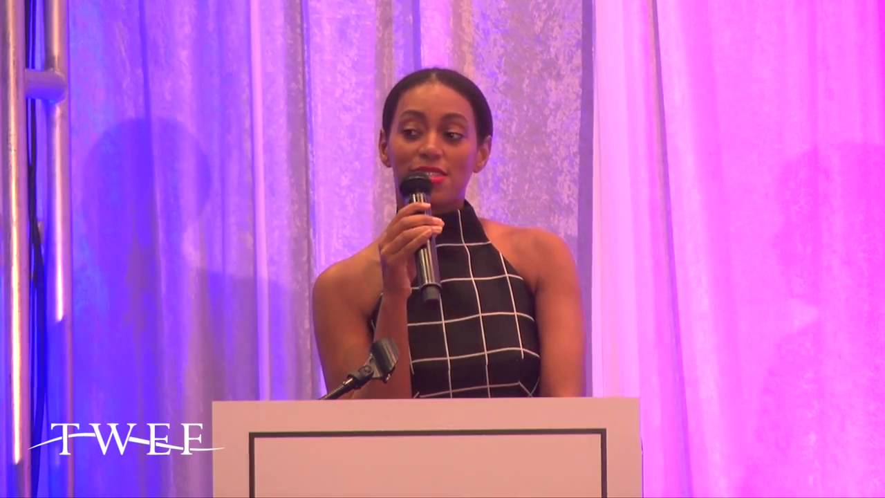 Solange Knowles Gives Special Tribute at TWEF Girls Mentoring Luncheon