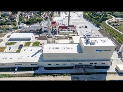 Construcție fabrica de vată minerală de sticlă Târnăveni - Knauf Insulation