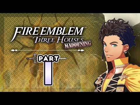 Part 1: Let's Play Fire Emblem Three Houses, Golden Deer, Maddening - "Fear The Deer!"