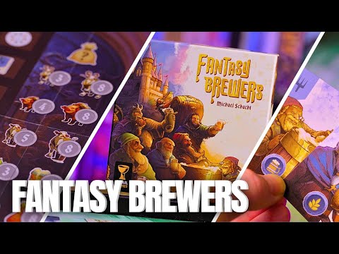 Fantasy Brewers Board Game Review | Dwarves, Beer & Strategy!