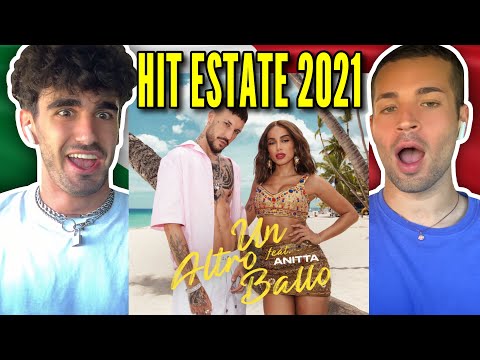 ITALIANS React 🇮🇹 Fred De Palma feat. Anitta - Un Altro Ballo (Audio)