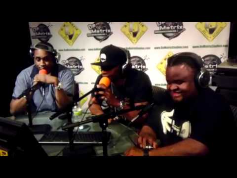 Fred The Godson, Oun-P   D. Chamberz Live Freestyle Cypher On DaMatrix Studios!
