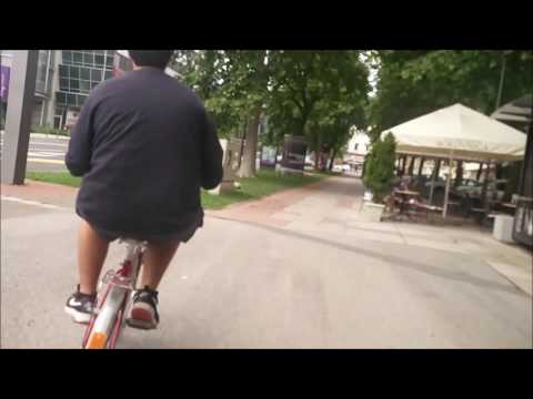 Timelapse bike ride Tezno - Maribor center / izdelek za multimedijo