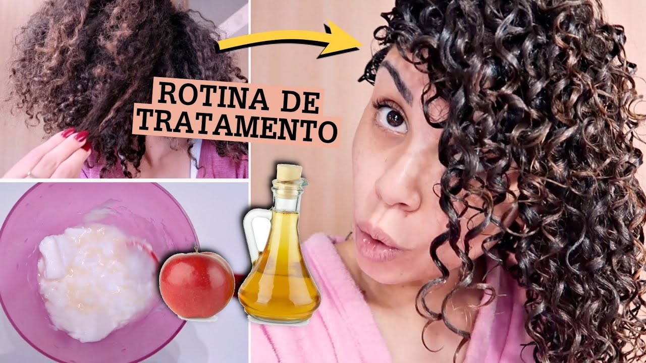 TRATAMENTO CASEIRO COM VINAGRE DE MAÇÃ!