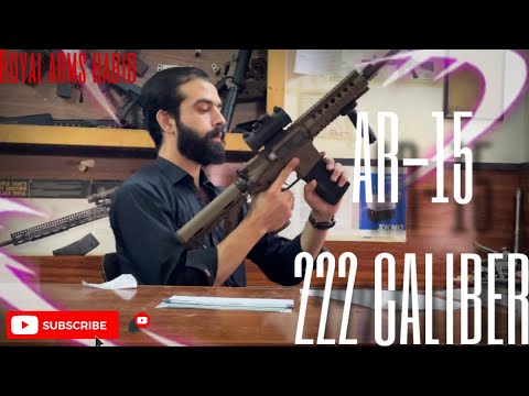 AR-15 222 CALIBER MADE BY ROYAL ARMS HABIB