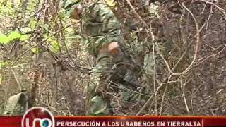 Persecución a Los Urabeños en Tierralta Persecución a Los Urabeños en Tierralta