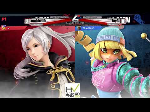 HV Gamer Con 20 Top 12 Losers - Enarmonia (Robin) Vs. TimeGear (Min Min) Smash Ultimate - SSBU