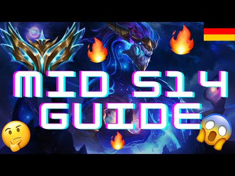 🧙‍♂️ MIDLANE GUIDE S14 german LEAGUE OF LEGENDS! Rank 1 Challenger Elo Aurelion Sol MID DIFF GG 🧙‍♂️