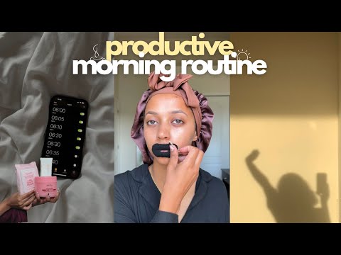 How I Stay Productive in the Morning ☼ | morning hygiene, healthy habit & fall prep 🍂 |