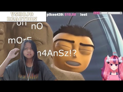 Ironmouse Reacts to Bee Movie Weirdness REACTION