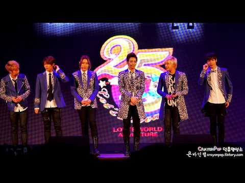 140222 엠파이어(M-pire) 롯데월드 CBS FM 공개방송 직캠 by 욘바인첼