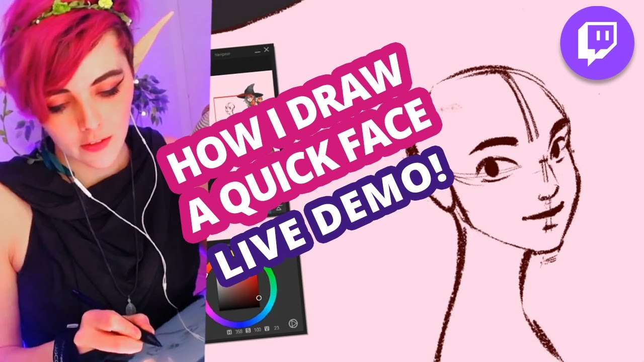 Quick Face Tutorial (Demo Recording from Twitch)