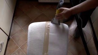 czyszczenie tapicerki pozornie czystego krzesła