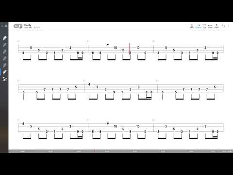 Red Hot Chili Peppers - Easily (BASS TAB PLAY ALONG)