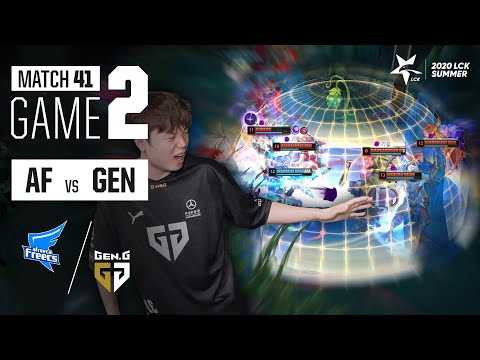 AF vs GEN | Match41 Game2 H/L | 2020 LCK Summer
