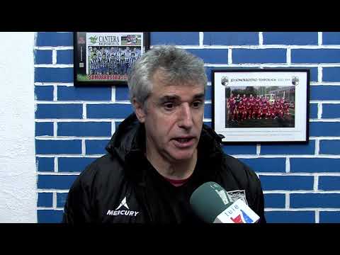 Pablo Turrillas tras la derrota del Sestao River en Muskiz