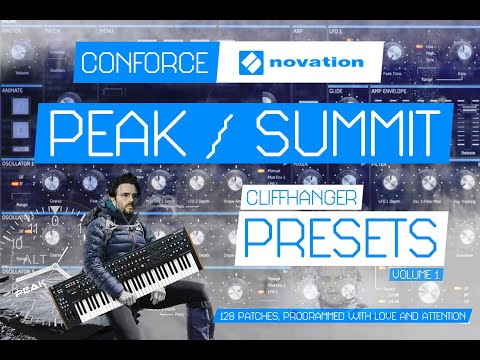 Novation PEAK Cliffhanger Presets [83-127] - Key, SFX & Drums | CONFORCE