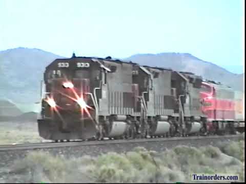 Classic Railroad Series 886 - SP EB with E9 Daylight 6051 5-4-1994 Elko, NV