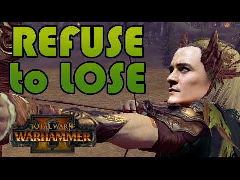 Literal LEGOLAS - Wood Elves vs High Elves // Total War: WARHAMMER II Multiplayer