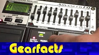Video thumbnail for Boss EQ20 Advanced EQ with 10 user patches by Gearfacts