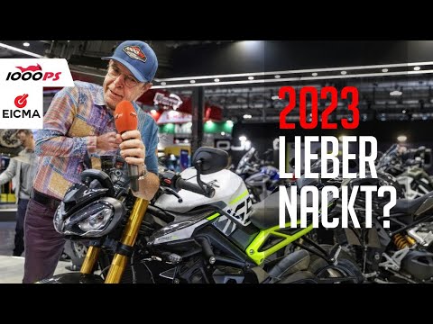 Alle Nakedbike Neuheiten 2023 auf der EICMA 2022! In jeder Hubraummklasse eine Sensation!