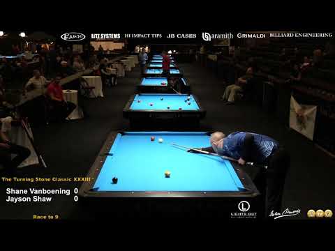 Turning Stone Classic XXXIII -  Shane Van Boening vs Jayson Shaw