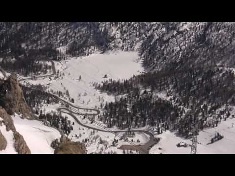 Dolomiten Impressionen 8.4.2010 Lagazuoi und Falzarego Pass