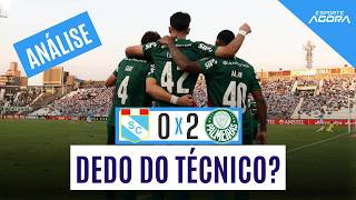 “A MELHORA DO RAMON SOSA É MÉRITO DO ABEL” | PALMEIRAS VENCE SPORTING CRISTAL