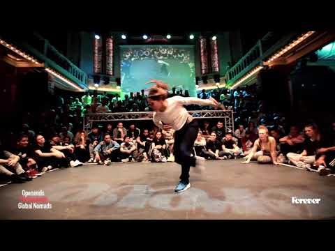 Judge Battle MARIE KAAE Vs KYLE CLARK House Dance Forever Feb  2015