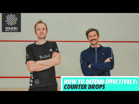 Squash tips: How to defend effectively with James Willstrop - Counter Drops