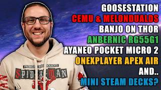 Anbernic RG55G1, Ayaneo Pocket Micro 2, Goosestation & Banjo on Thor! // Joey's Retro Newscast