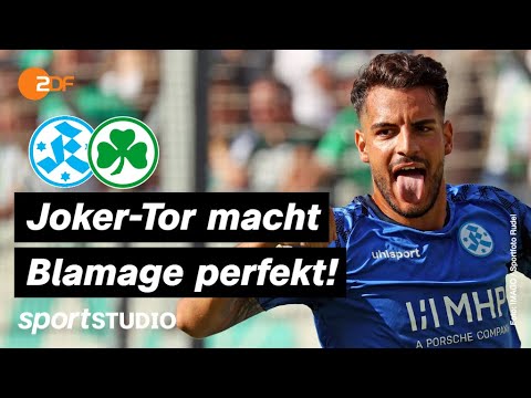 Stuttgarter Kickers – Greuther Fürth Highlights | DFB-Pokal 2022/23 | sportstudio