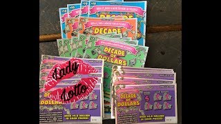Winning On Every Tickets At Least Once! Decades Of Dollars Baby!