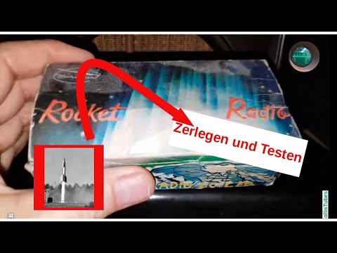 Raketenradio zerlegen und testen