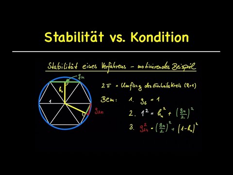 Was sind Stabilität und Kondition?