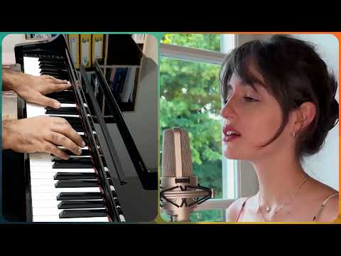 Amazing Singer Giulia Falcone Performs Barbara Pravi's Song "voilà" | Piano Accompaniment