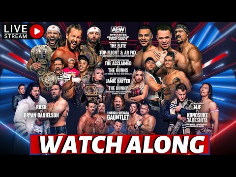 🔴 AEW Dynamite Live Stream Watch Along - Full Show #aew #aewdynamite #wrestling