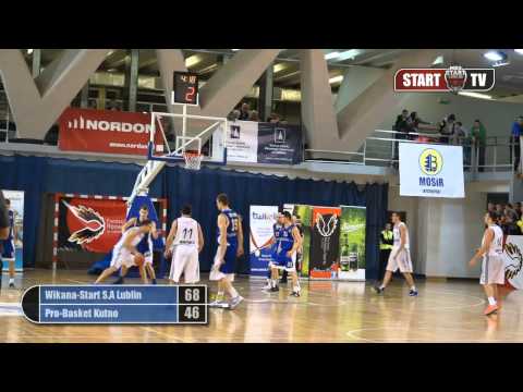Klip z meczu Wikana-Start S.A - Pro-Basket Kutno