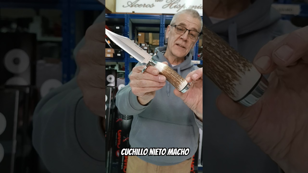 Cuchillo Nieto MACHO Asta de Ciervo